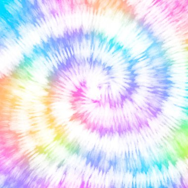 Tye Dye renkli beyaz arka plan. Suluboya arkaplan.