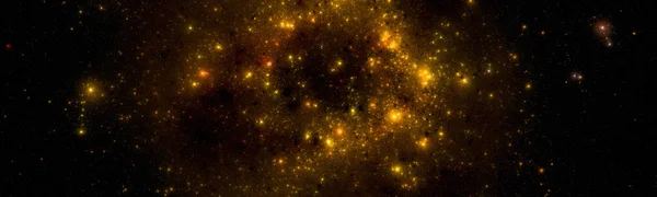 Banner Sternenfeld Hintergrund Sternenhimmel Weltraum Hintergrund Textur Bunte Sternenhimmel Weltraum — Stockfoto