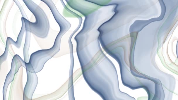 Marmor Flytande Bläckstruktur Vätskekonst Abstrakt Färg Bakgrund — Stockvideo