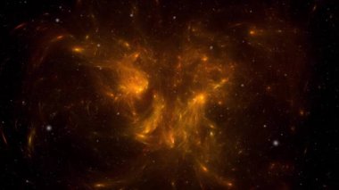 Uzayda Uçmak. Yıldızlı dış uzay arkaplan dokusu