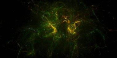 Banner Star saha arkaplanı. Yıldızlı uzay arka plan dokusu. Renkli Yıldızlı Gece Gökyüzü Dış Uzay arka planı. 3B illüstrasyon