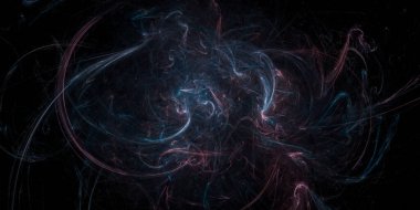 Banner Star saha arkaplanı. Yıldızlı uzay arka plan dokusu. Renkli Yıldızlı Gece Gökyüzü Dış Uzay arka planı. 3B illüstrasyon