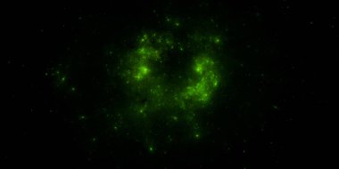 Banner Star saha arkaplanı. Yıldızlı uzay arka plan dokusu. Renkli Yıldızlı Gece Gökyüzü Dış Uzay arka planı. 3B illüstrasyon