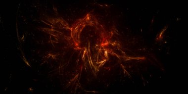 Banner Star saha arkaplanı. Yıldızlı uzay arka plan dokusu. Renkli Yıldızlı Gece Gökyüzü Dış Uzay arka planı. 3B illüstrasyon