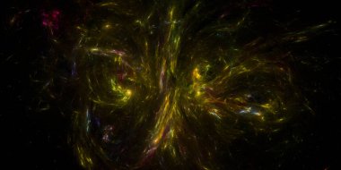 Banner Star saha arkaplanı. Yıldızlı uzay arka plan dokusu. Renkli Yıldızlı Gece Gökyüzü Dış Uzay arka planı. 3B illüstrasyon