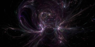 Banner Star saha arkaplanı. Yıldızlı uzay arka plan dokusu. Renkli Yıldızlı Gece Gökyüzü Dış Uzay arka planı. 3B illüstrasyon