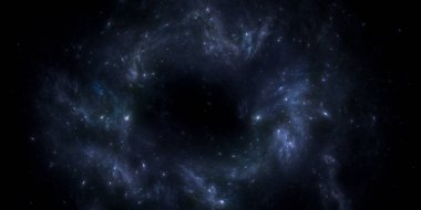 Banner Star saha arkaplanı. Yıldızlı uzay arka plan dokusu. Renkli Yıldızlı Gece Gökyüzü Dış Uzay arka planı. 3B illüstrasyon