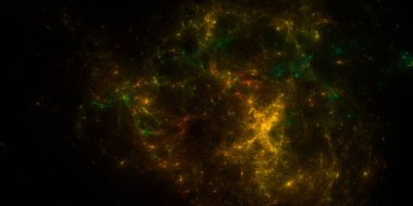 Banner Star saha arkaplanı. Yıldızlı uzay arka plan dokusu. Renkli Yıldızlı Gece Gökyüzü Dış Uzay arka planı. 3B illüstrasyon