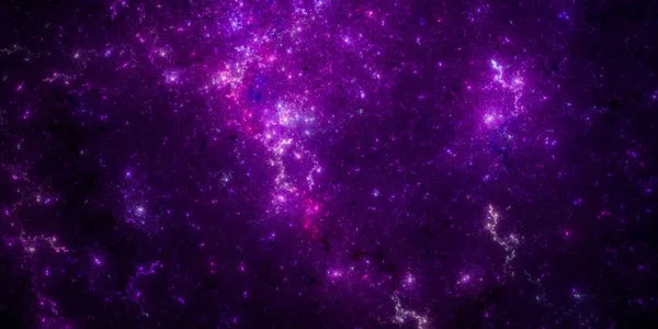 Banner Star Field Background Starry Outer Space Background Texture Colorful — Stock Photo, Image