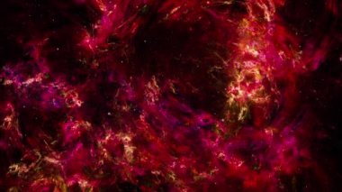 Yıldızların arka planı. Uzayda Uçmak. 