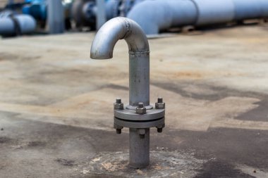 Mavi vanalı su borusu