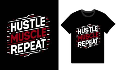 Spor salonu ve yaşam tarzı markalaşması için güçlü motivasyonel tipografi tasarımı.