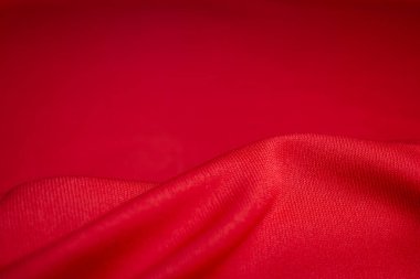 arkaplan için kırmızı renk soyut. Duvar kağıdı için ipek kumaş