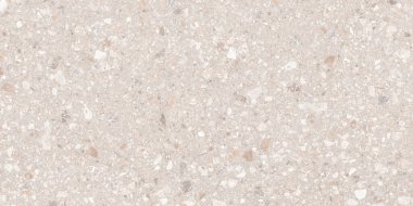 Terazzo hafif krem cilalanmış mermer dokusu