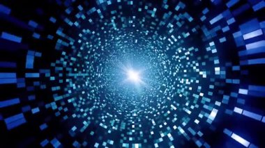 Soyut Tünel VJ Döngü Teknolojisi Video Arkaplanı