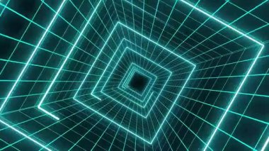 Soyut Tünel VJ Hareket Arkaplanı 4K VJ Döngüleri.