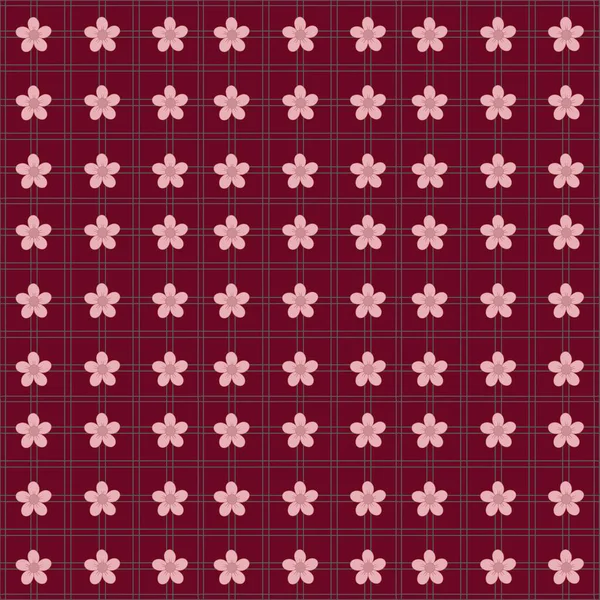 Kestane renkli arka planda kusursuz pembe çiçek deseni. Tekstil ürünleri, ambalaj kağıtları, duvar kağıtları, albüm tasarımları ve dijital projeler için mükemmel..