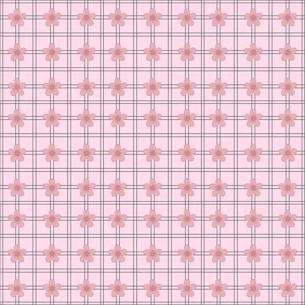 Pembe bir arka planda kusursuz desenli çiçekler. Tekstil ürünleri, ambalaj kağıtları, duvar kağıtları, albüm tasarımları ve dijital projeler için mükemmel..