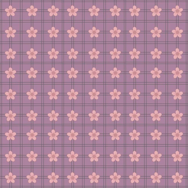 Mor bir arka planda kusursuz desenli çiçekler. Tekstil ürünleri, ambalaj kağıtları, duvar kağıtları, albüm tasarımları ve dijital projeler için mükemmel..