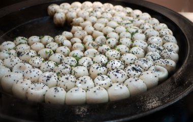 Sheng Jian Bao, Shanghai ekmeği kızarmış