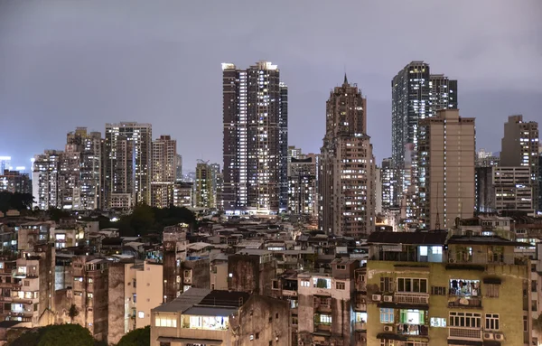A dense residential area in Macao Royalty Free Stock Photos