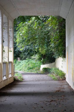 Yeşil Doğa 'ya Somut Tünel Çıkışı - Şehir Mimarisi Kapısı