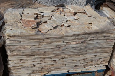 Bu taş fayanslar eviniz ya da iş yeriniz için güzel avlu, yürüyüş yolları ve aksan duvarları yapmak için mükemmel.