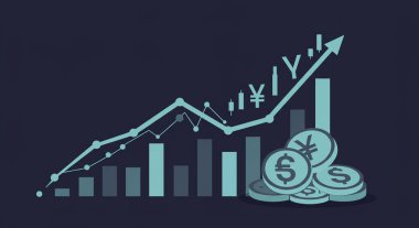 ok ile iş grafiği.