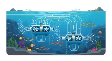 Çizgi film illüstrasyonunun vektör çizimi