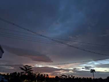 Barselona şehrinin manzarası