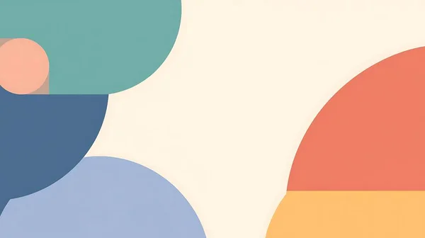 Minimum geometrik arkaplan. Soyut şekiller, kompozisyon. Renkli arka plan, modern tasarım dinamik, moda olan sunum ve broşür kapağı. Vektör illüstrasyonu, poster