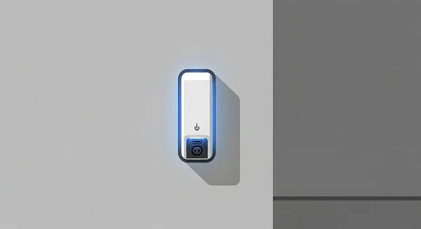 Gri arkaplanda 3 boyutlu usb sürücüsü, 3 boyutlu illüstrasyon