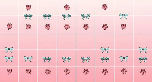 soyut geometrik öğelerle seamless modeli