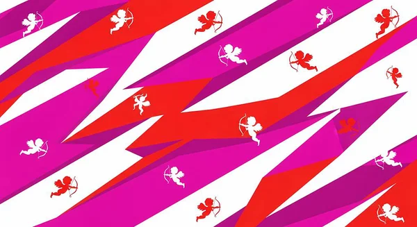 Oklu modern desen. vektör arkaplanı.