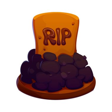 Kurabiyeli Cadılar Bayramı turtası. Çikolata ve kremayla süslenmiş eğlenceli ve ürkütücü tatlı. Cadılar Bayramı ve çocuklar için şirin bir atıştırmalık.