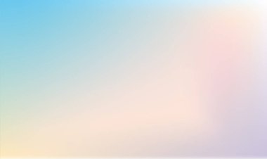 Tasarım ve reklamcılık için mavi ve sarı minimalist soyut arkaplan yumuşak renk karışımlı yumuşak pastel gradyan