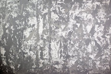 Gri ve beyaz renkli soyut arkaplan eski bir duvarın desenli tasarımı, dekoratif gri benekli duvar kağıdı deseni, yaratıcı ve çok yönlü arkaplan.