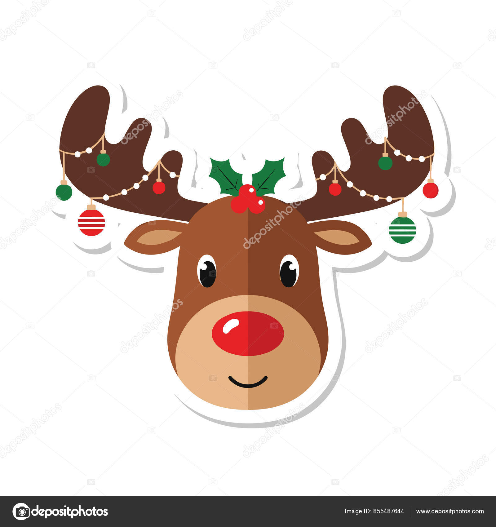 Renna Rudolf Immagini PNG | Vettori E File PSD | Scarica Gratis Su Pngtree, image size:1600x1700