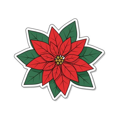 Yeşil Yapraklı Kırmızı Noktalı Çiçek.