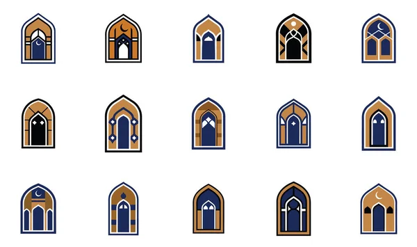 On beş farklı Gotik kemer penceresinden oluşan bir ızgara. Her birinde eşsiz vitray desenleri ve mimari ayrıntılar var..