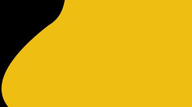 Soyut beyaz ve sarı sıvı içeren yüksek kaliteli bir 4K animasyon paketi siyah arka planda sıçrıyor ve şekil değiştiriyor, yaratıcı video geçişleri için ideal..