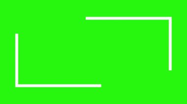 Metin ve kopyalama alanı sunumu için minimalist dikdörtgen şekil canlandırma döngüsü