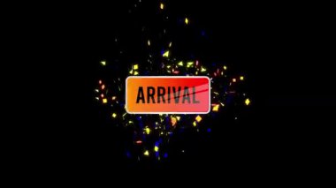 Renkli konfeti patlaması etkisiyle çevrimiçi alışverişi kutluyoruz.