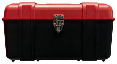 Red and black tool box