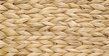 Doku kahverengi örülmüş rattan arkaplan