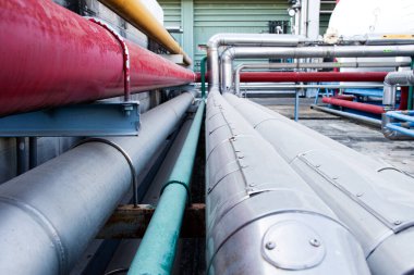 Sanayi tesisleri için doğalgaz boru hatları