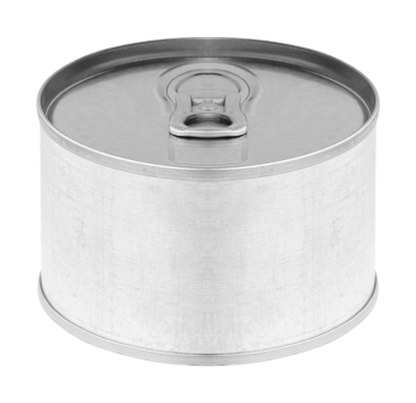 Parlak teneke kutuyu hazırla.