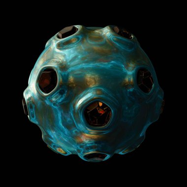 Kara Arkaplanda Bilimkurgu Küresi İzole Edildi