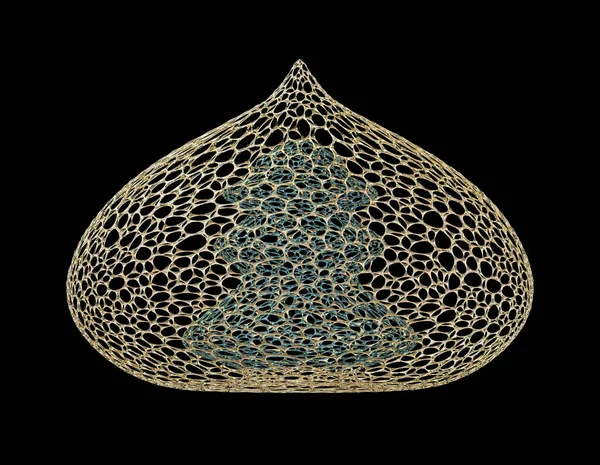 Kaynamış Cam Dekoratif Süsleme. İslami Mimarlık Ayrıntıları