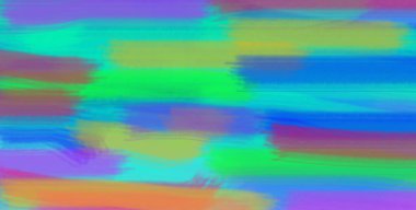 Soyut yatay fırça darbeleri, canlı suluboya dokusu, modern sanat arkaplanı, renkli tasarım